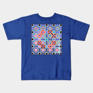 Zellige Islamic Geometry Kids T-Shirt